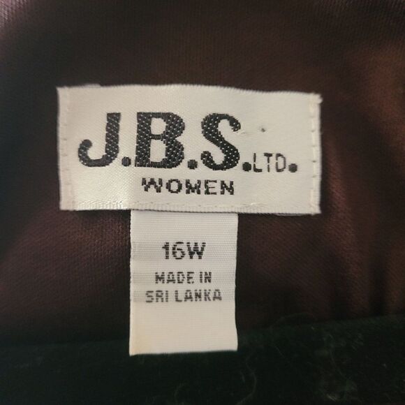 Vtg 80's Womens Dress Midi Pretty Woman Polka Dot Sheer Flutter Sleeve Brown 16 - Picture 4 of 9